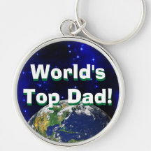 ¡El papá superior del mundo! Llavero