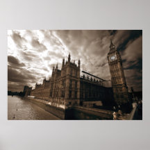 El parlamento de Londres Poster