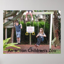 El parque zoológico de los niños impresiones