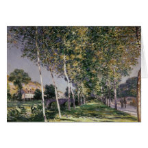 El paseo, 1890 felicitaciones