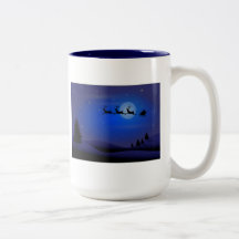 El paseo de medianoche de Santa Taza De Café