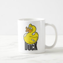 El pato tazas de café