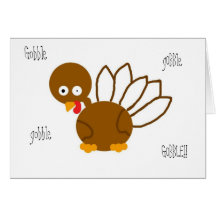¡el pavo, engulle, ENGULLE!! , engulla, engulla Tarjetón