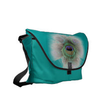 El pavo real elegante elegante femenino del © P Wh Bolsa De Mensajeria