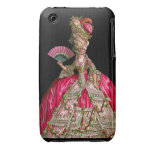 El pavo real Samsung de Marie Antonieta encajona iPhone 3 Case-Mate Funda