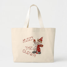 El payaso bolsas de mano