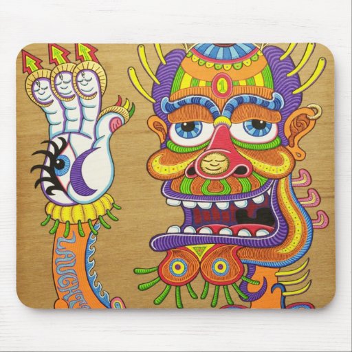 El payaso es un Wiseman en disfraz Tapete De Raton