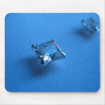 EL PENDIENTE AZUL DEL DIAMANTE JEWELS LA JOYERÍA P ALFOMBRILLAS DE RATONES