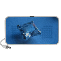 EL PENDIENTE AZUL DEL DIAMANTE JEWELS LA JOYERÍA P ALTAVOCES