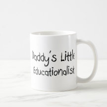 El pequeño educador del papá tazas
