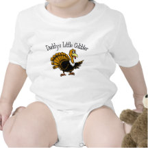 El pequeño Gobbler del papá Camisetas