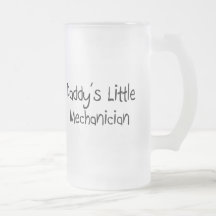 El pequeño mecánico del papá tazas de café