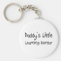 El pequeño mentor de aprendizaje del papá llavero personalizado