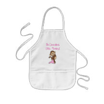 El pequeño mono de la abuela - camisetas y regalos delantales