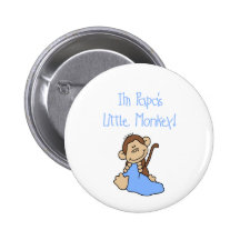 El pequeño mono de la papá - camisetas y regalos a pin