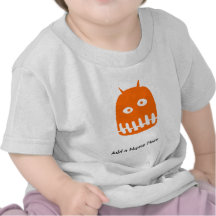 El pequeño monstruo del papá camiseta