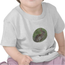 El pequeño moreno más lindo y conejito blanco camisetas