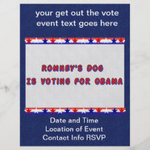 El perro de Romney Tarjetas Informativas