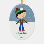 El personalizable embroma el ornamento del navidad ornamentos de navidad