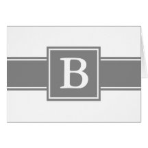 El personalizado gris y blanco le agradece cardar  tarjetas
