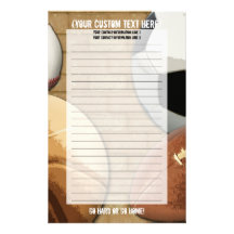 El personalizado se divierte los efectos de escrit papelería
