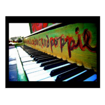 El piano, Denver céntrica [postal]