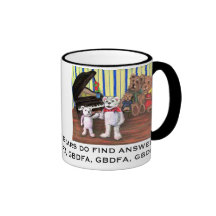 El piano lleva la taza para los niños del piano - 