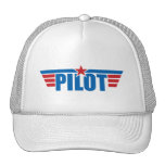 El piloto se va volando la insignia - aviación gorra