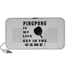 El ping-pong es mi vida notebook altavoces
