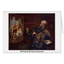 El pintor de Honore Daumier Felicitación