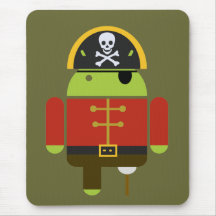 El pirata androide Mousepad