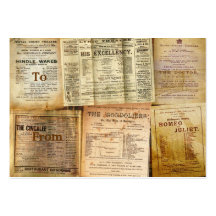 El Playbills Plantillas De Tarjeta De Negocio