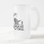 El Poe Raven nunca más el cráneo y el libro Tazas De Café