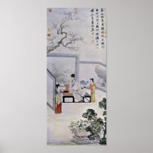 El poeta y dos cortesanas de T'ang Yin Impresiones