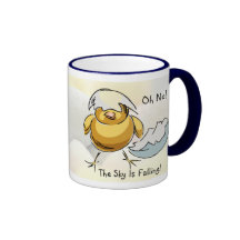 El pollo delicioso poco el cielo es taza que cae
