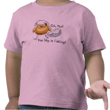 El pollo precioso poco el cielo es diseño descende camisetas