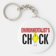 El polluelo del ecologista llaveros