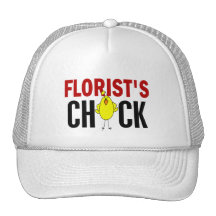 El polluelo del florista gorro de camionero