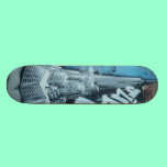 El portador de vuelta - patineta