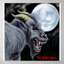 El poster 2 del diablo del jersey