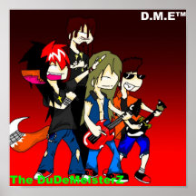 El poster de DuDeMeisterZ "la banda "