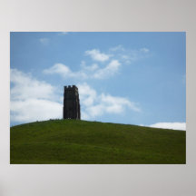 El poster de Glastonbury del Tor