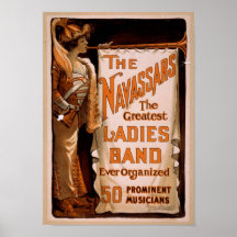 EL POSTER DE LA BANDA DE LAS SEÑORAS DE NAVASSARS
