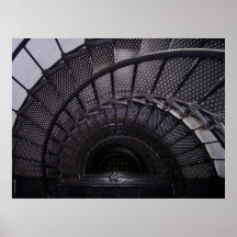 El poster de la escalera