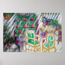 El poster del patio
