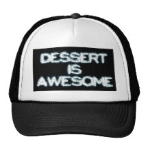 El postre es impresionante gorras