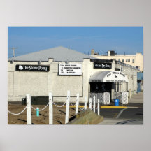 El potro de piedra en el parque NJ de Asbury Poster