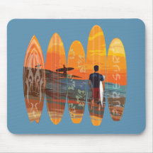 El practicar surf puro alfombrillas de raton