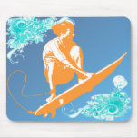 El practicar surf tapetes de ratón