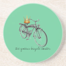 El práctico de costa de la bicicleta del Queens Posavasos Diseño
